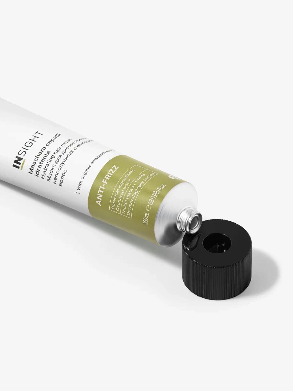 [Cтекло] Маска для дисциплины непослушных и вьющихся волос ANTI-FRIZZ, 200 мл