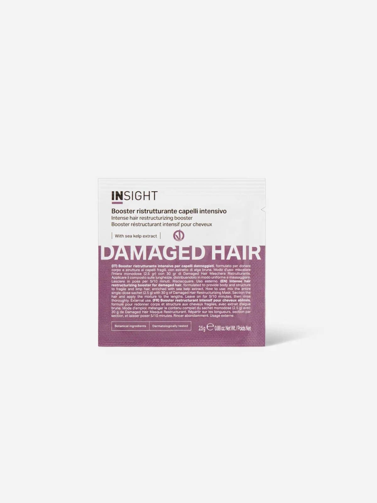 Бустер для восстановления поврежденных волос DAMAGED HAIR (24х2,5 гр.)