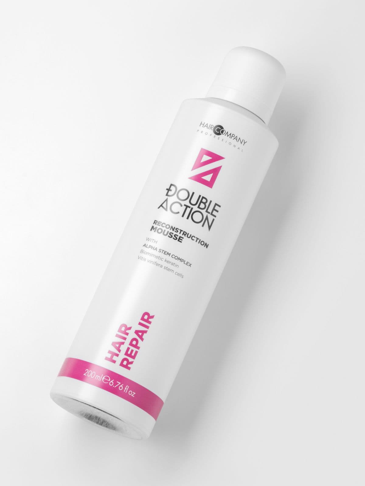 Восстанавливающий мусс "RECONSTRUCTION MOUSSE" DOUBLE ACTION, 200 мл
