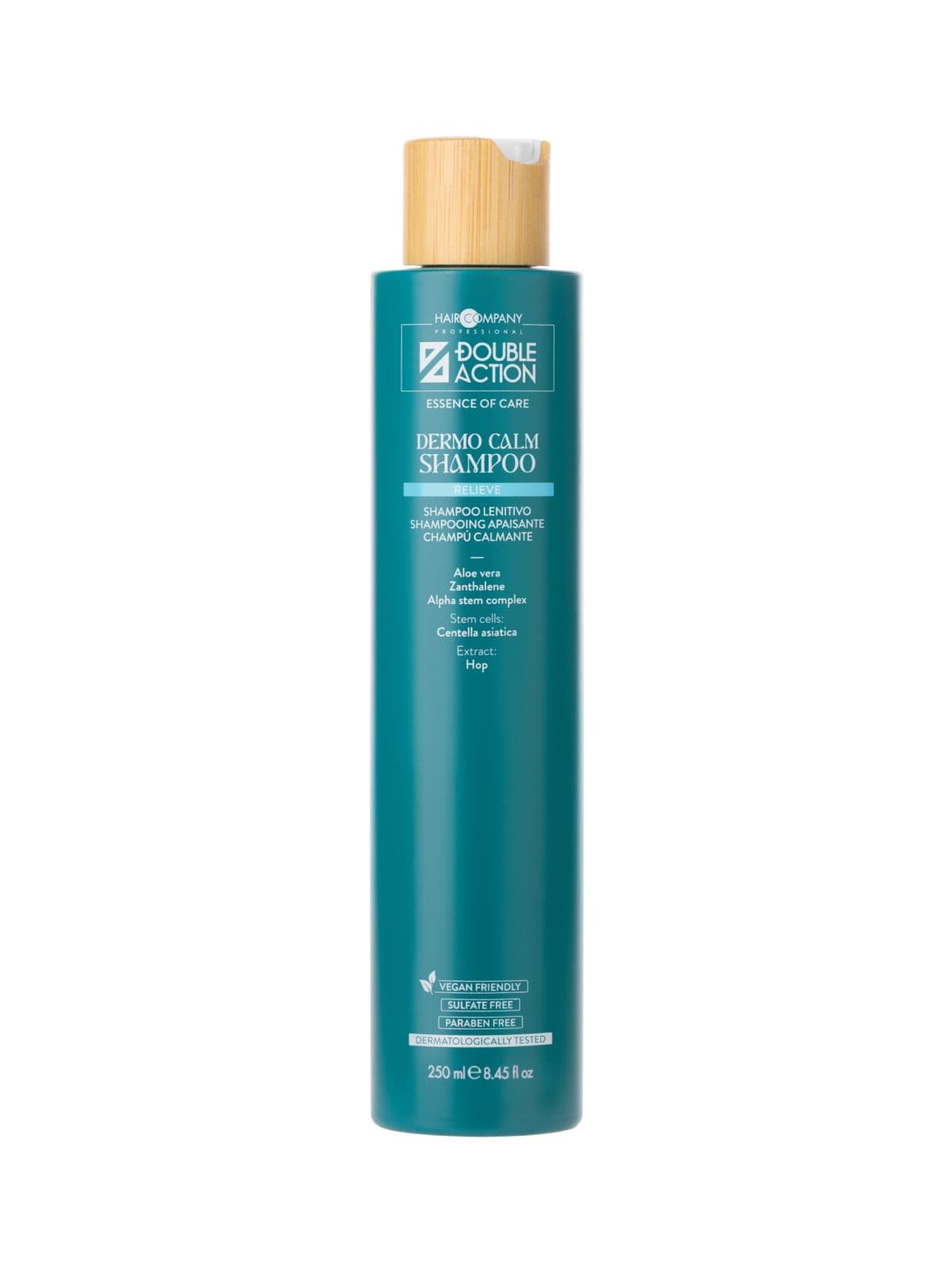 Шампунь смягчающий "DERMO CALM SHAMPOO" DOUBLE ACTION, 250 мл