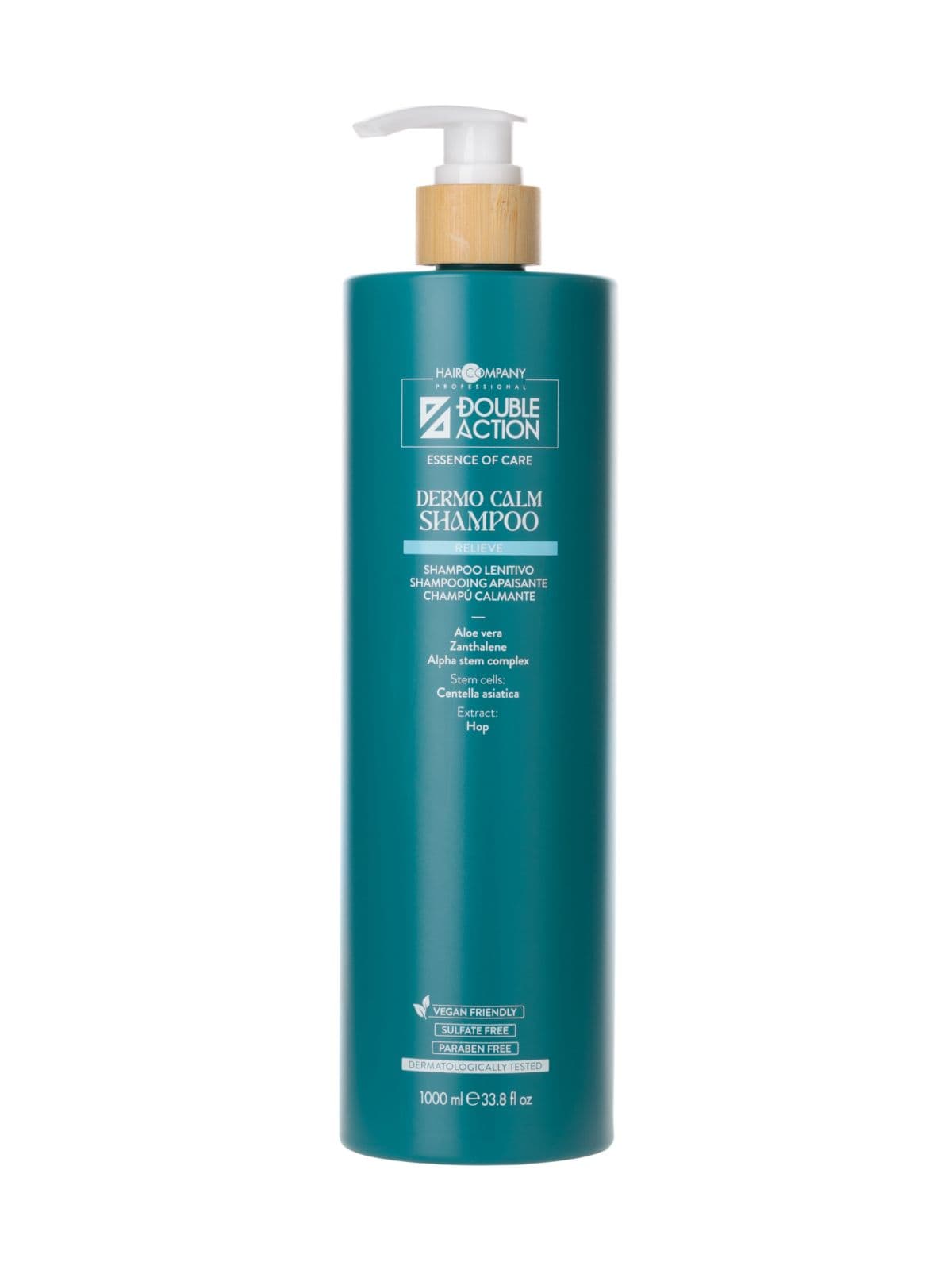 Шампунь смягчающий "DERMO CALM SHAMPOO" DOUBLE ACTION, 1 000 мл