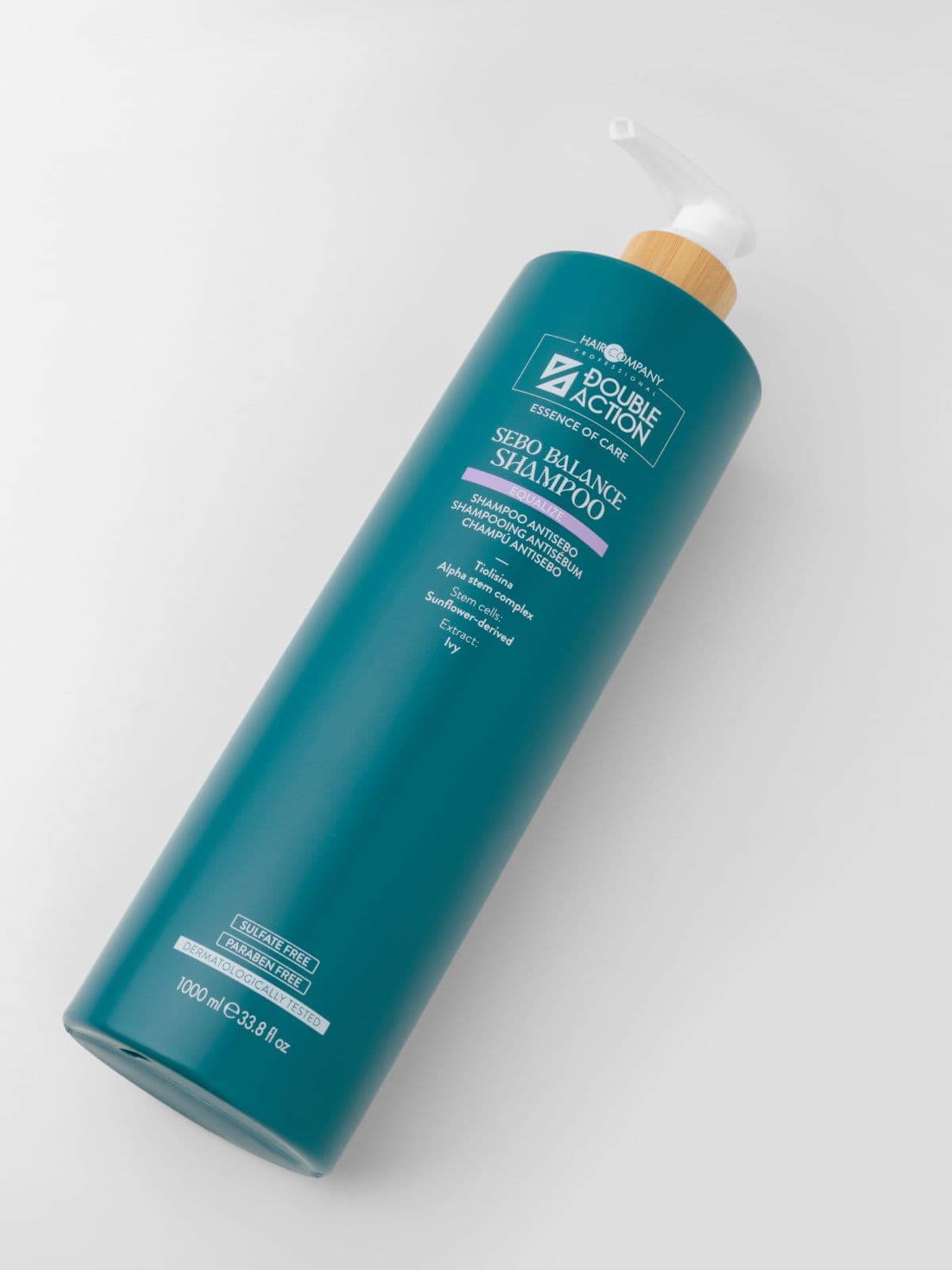 Шампунь, регулирующий работу сальных желез "SEBO BALANCE SHAMPOO" DOUBLE ACTION, 1 000 мл