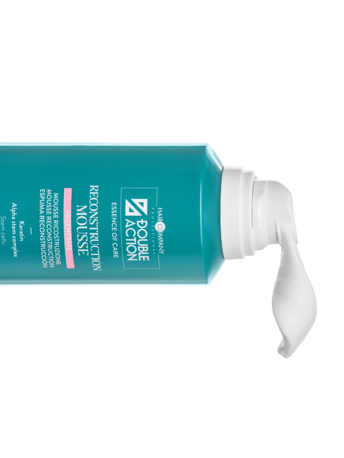 Восстанавливающий мусс "RECONSTRUCTION MOUSSE" DOUBLE ACTION, 200 мл
