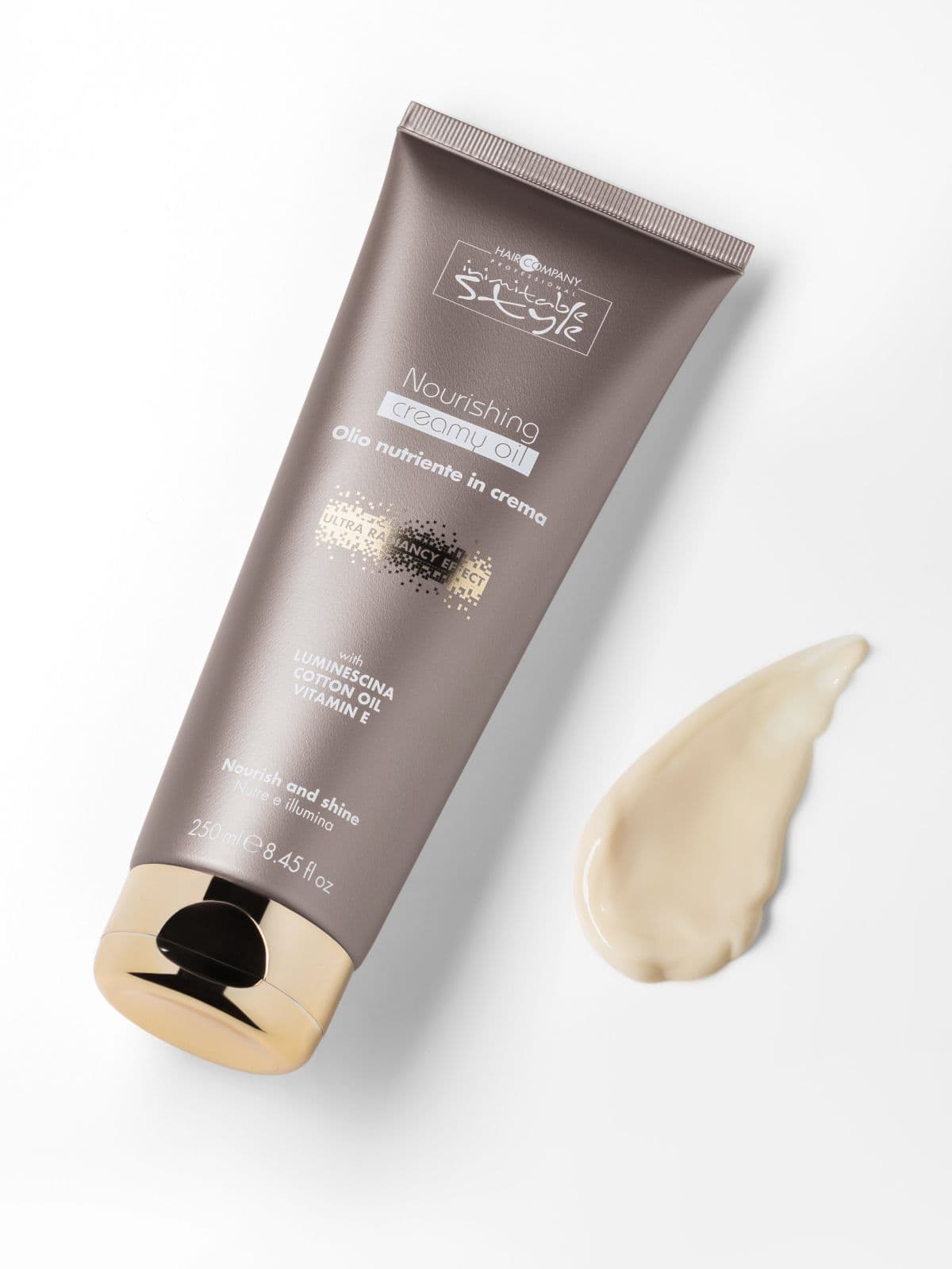 Питательное масло-крем для волос "Nourishing Creamy Oil" INIMITABLE STYLE, 250 мл