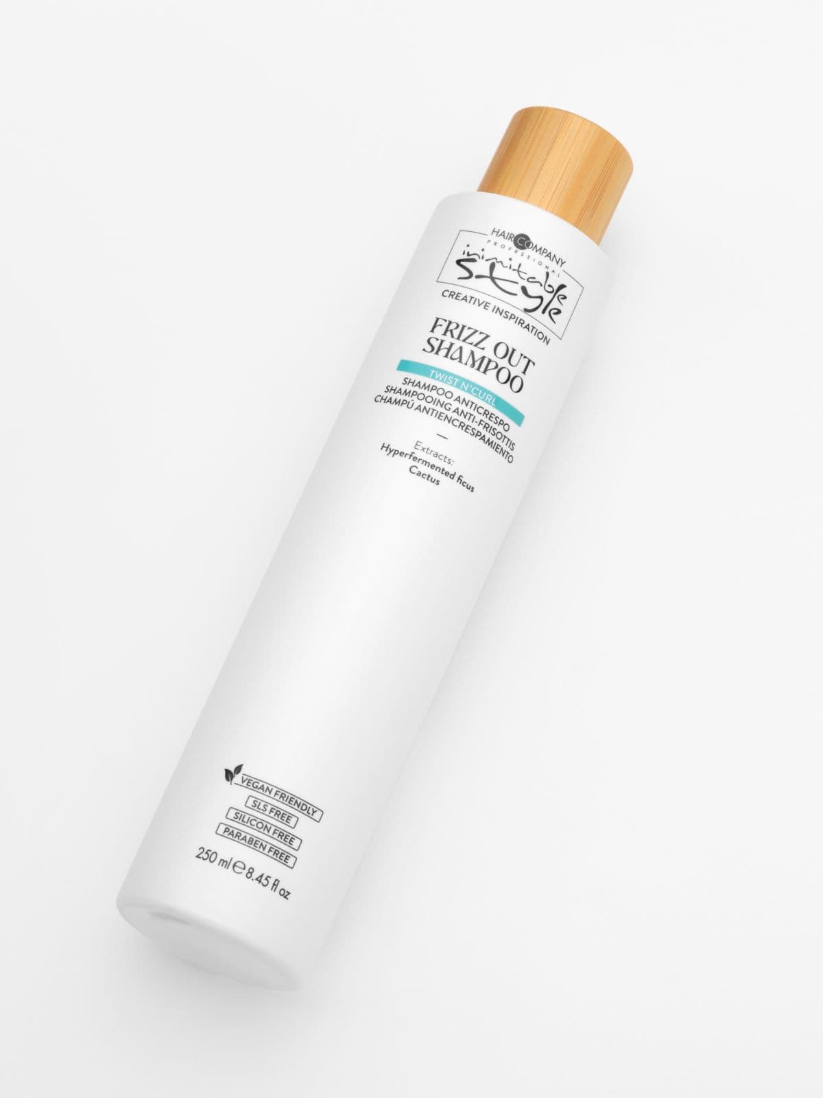 Шампунь против пушистости волос "Frizz Out Shampoo" INIMITABLE STYLE, 250 мл