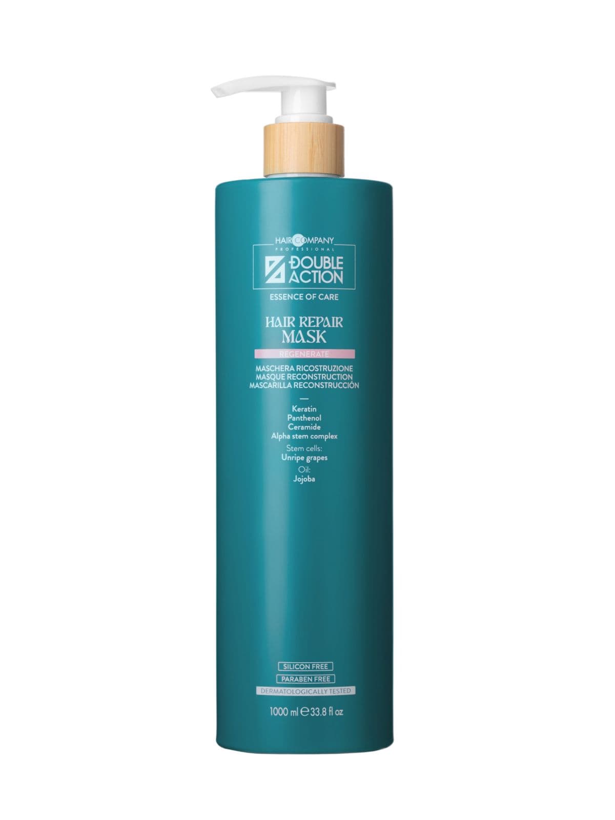 Маска восстанавливающая "HAIR REPAIR MASK" DOUBLE ACTION, 1 000 мл