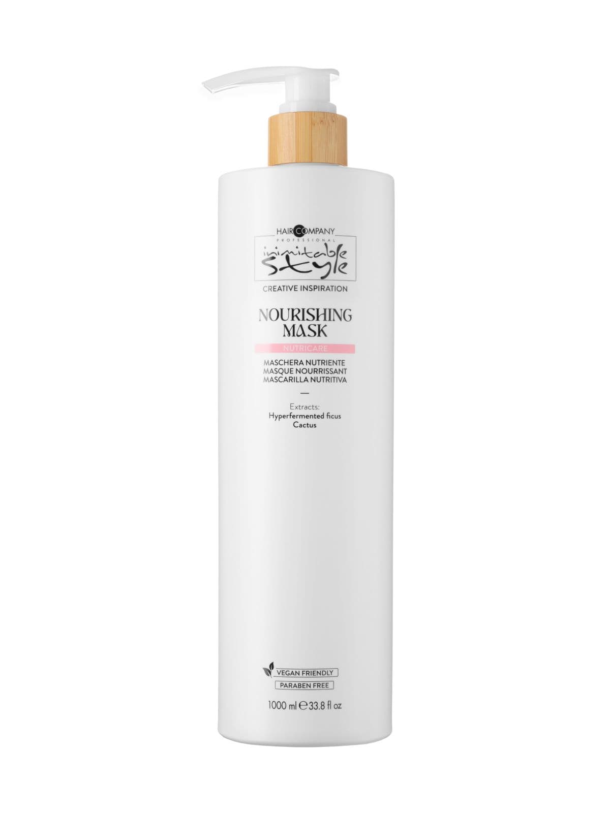 Питательная маска для волос "Nourishing Mask" INIMITABLE STYLE, 1000 мл