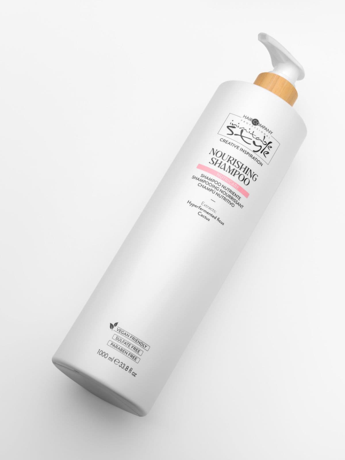 Питательный шампунь для волос "Nourishing Shampoo" INIMITABLE STYLE, 1000 мл