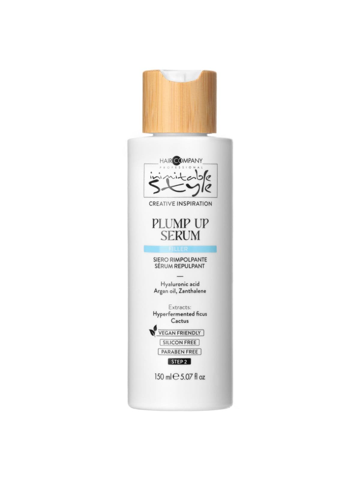 Сыворотка для увеличения объема волос "Plump Up Serum" INIMITABLE STYLE, 150 мл