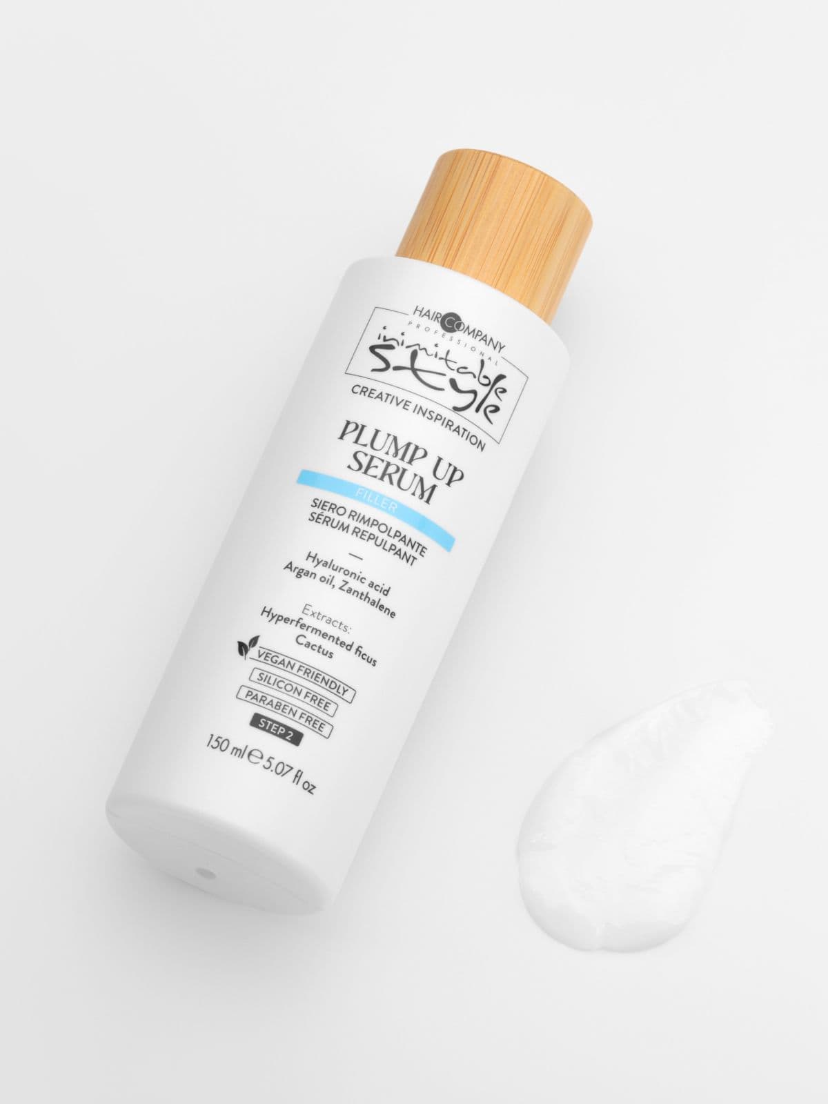 Сыворотка для увеличения объема волос "Plump Up Serum" INIMITABLE STYLE, 150 мл
