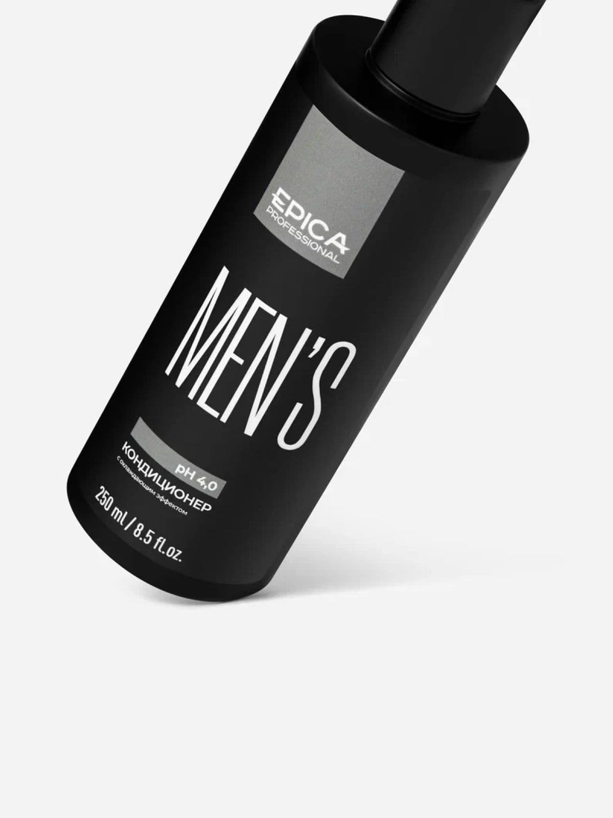 250 мл FOR MEN Мужской кондиционер с охл эффектом, маслом апельсина и экстрактом бамбука - Epica