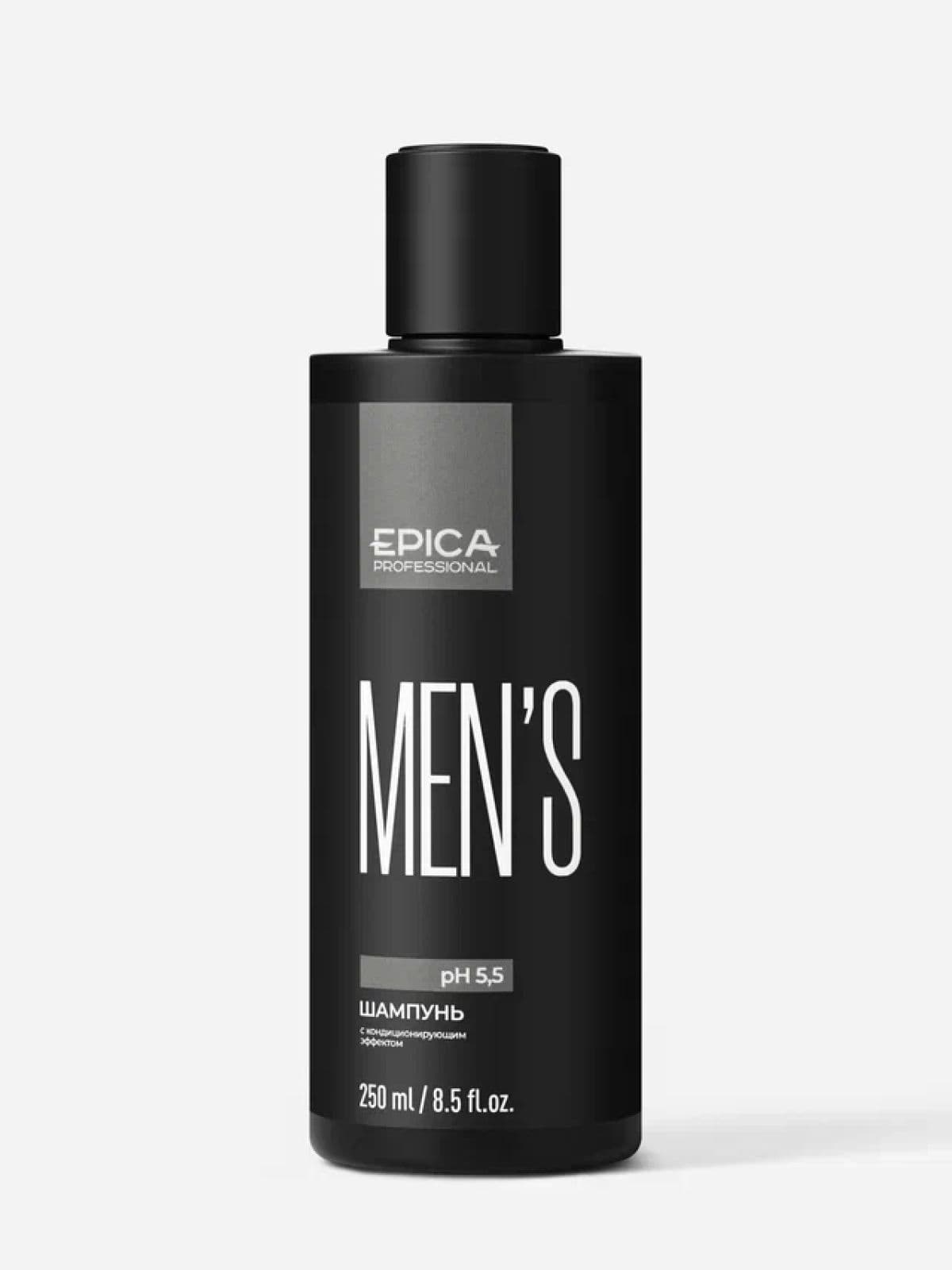 250 мл FOR MEN Мужской шампунь с маслом апельсина и экстрактом бамбука - Epica