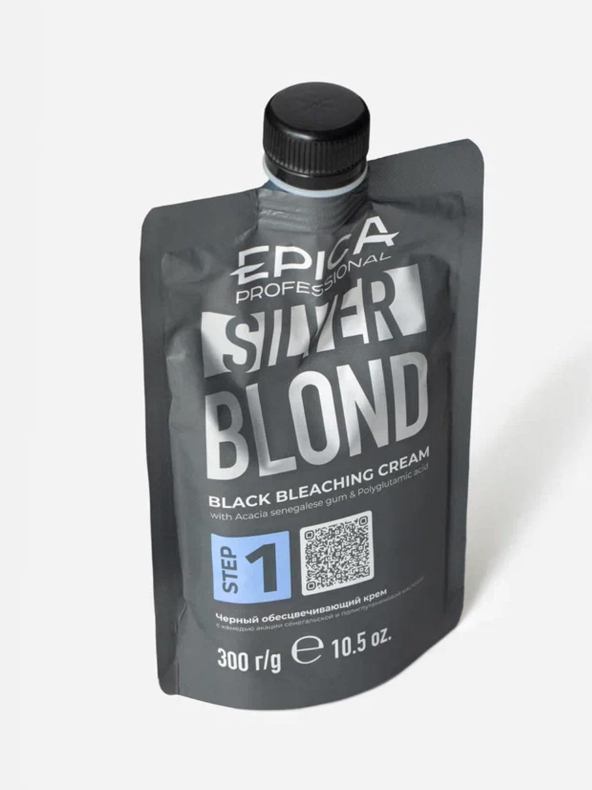 Черный обесцвечивающий крем «SILVER BLOND», 300 мл