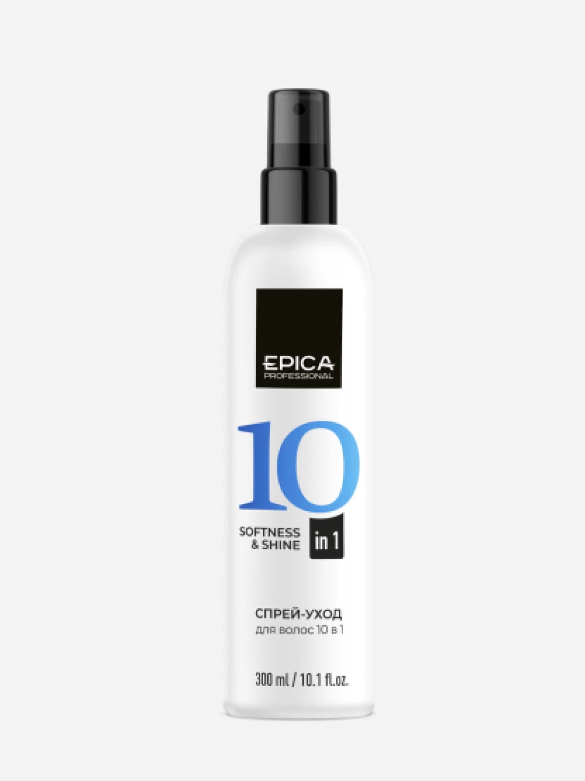 300мл Спрей-уход 10в1 Softness & Shine для волос - Epica - Total care - Styling