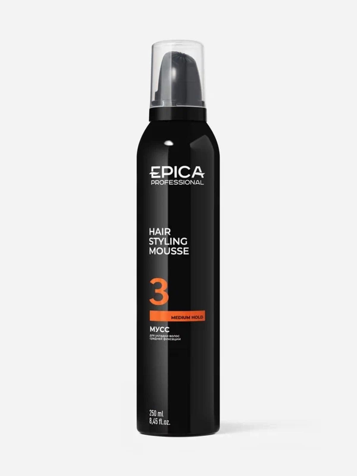 250мл Мусс для укладки средней фиксации "MEDIUM" - Epica - Styling