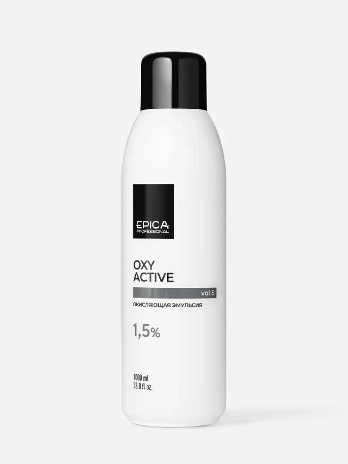 1000мл EPICA 1,5 % (5 vol) Кремообразная окисляющая эмульсия с маслом кокоса и пантенолом «OXY ACTIVE»