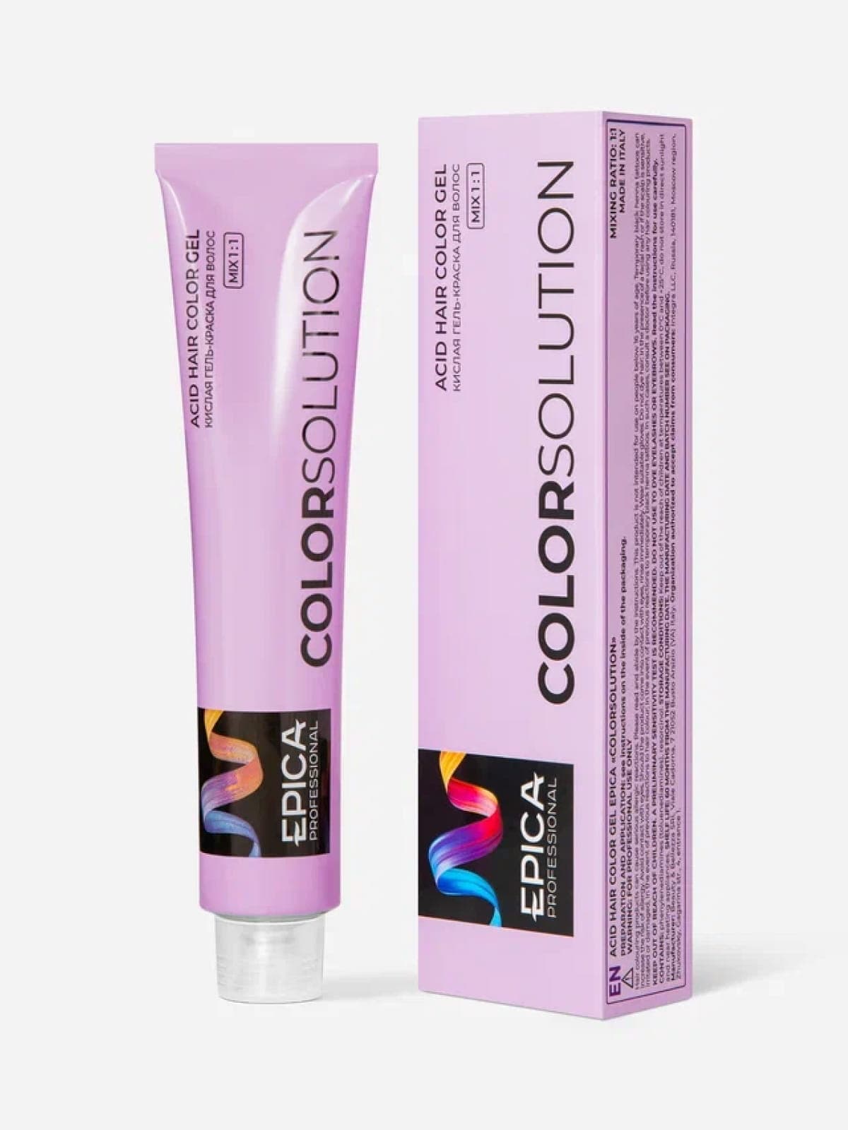 7.37 EPICA COLORSOLUTION Тонирующая кислая гель-краска русый золотисто-шоколадный, 100мл