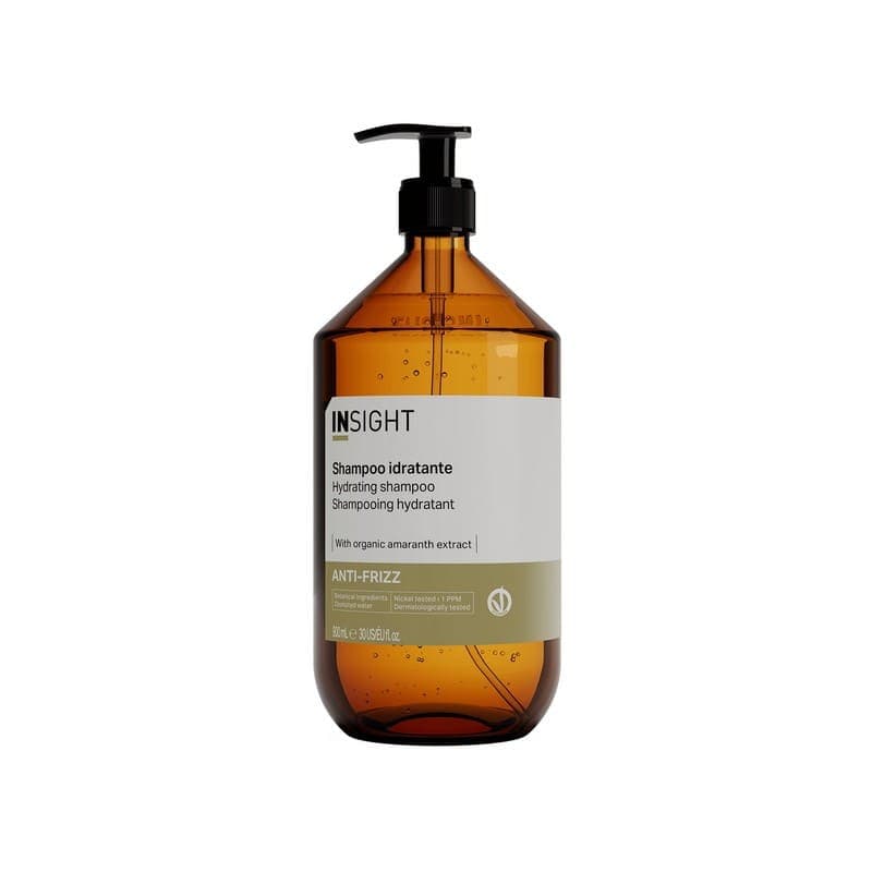 [Cтекло] Шампунь для дисциплины непослушных и вьющихся волос ANTI-FRIZZ, 900 мл