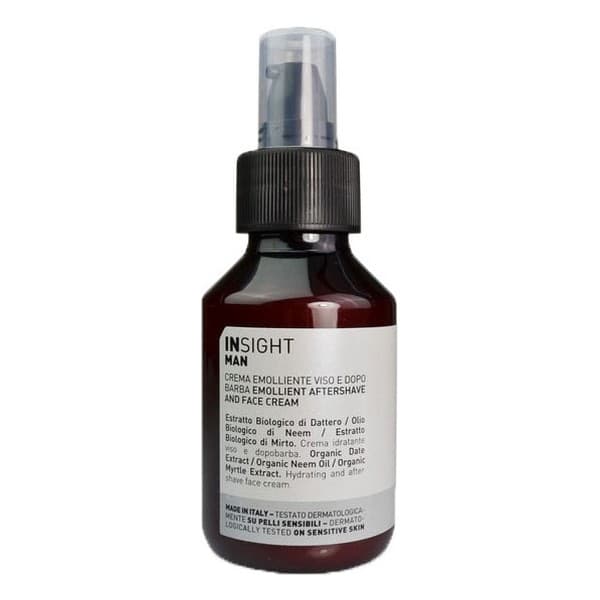 100мл Крем для лица и после бритья EMOLLIENT FACE AND AFTERSHAVE CREAM INSIGHT MAN