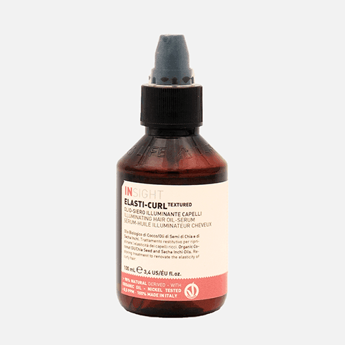 Масло-сыворотка для блеска волос ELASTI-CURL Illuminating hair oil-serum 100 мл