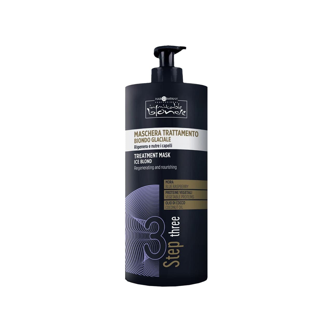 Маска для волос "ЛЕДЯНОЙ БЛОНД" INIMITABLE BLONDE, 1 000 мл