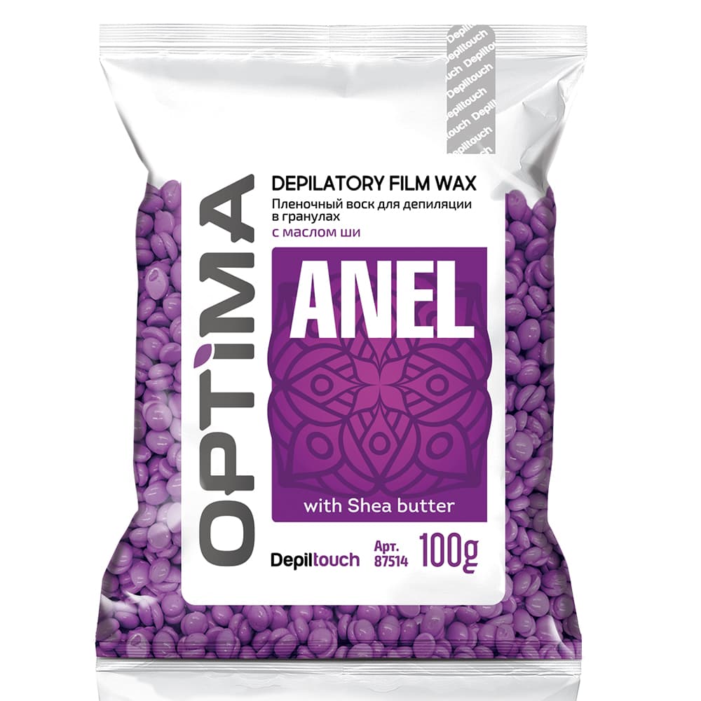 Optima «Anel» - Depiltouch Пленочный воск для депиляции в гранулах, 100 г
