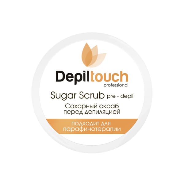 Скраб сахарный перед депиляцией с натуральным мёдом - Depiltouch