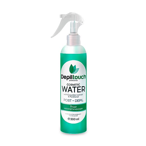 Вода косметическая с экстрактом огурца "Depiltouch professional"