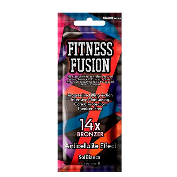"Fitness Fusion" 14* с экстрактом ягод клюквы, кофеином, экстрактом зверобоя и бронзаторами