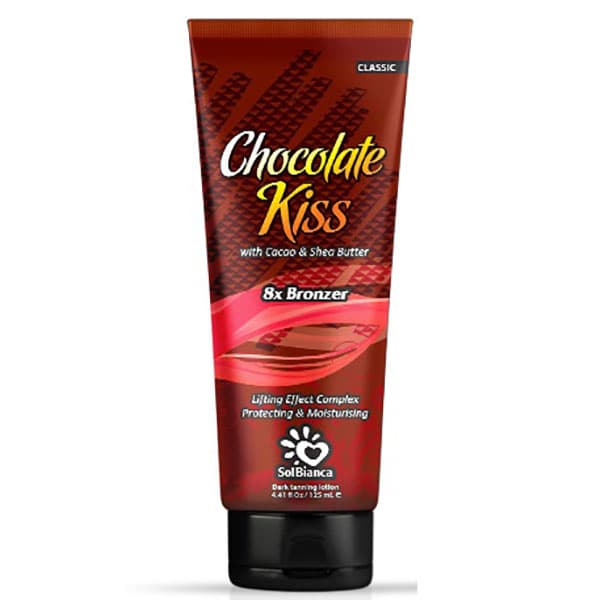 125мл "Chocolate Kiss" с маслом какао, маслом Ши и бронзаторами - Solbianca