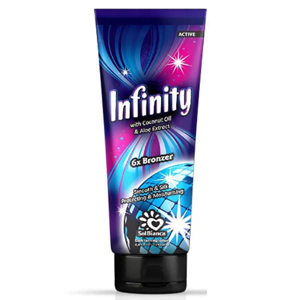 125мл "Infinity" с маслом кокоса, экстрактом алоэ и бронзаторами - Solbianca