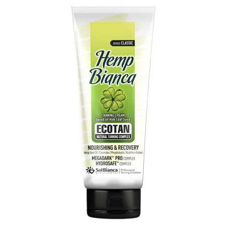Крем д/усиления загара "Hemp Bianca" с маслом семян конопли, церамидами, фосфолипидами, 125 мл