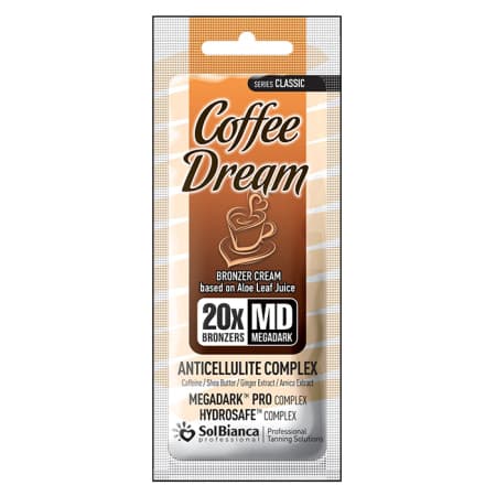 Крем - автозагар Coffee Dream с кофеином, маслом Ши, экстрактом имбиря и арники, 15 мл