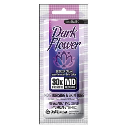 Крем - автозагар Dark Flower с маслом амаранта, экстрактом красного винограда и куркумы, 15мл