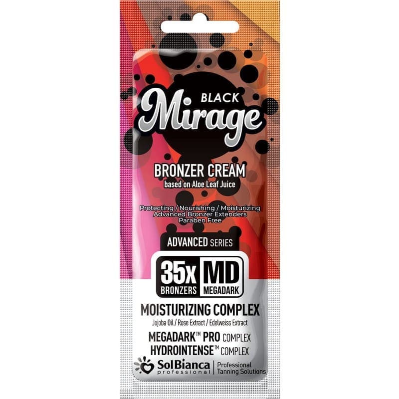 Крем-автозагар "Mirage" 35х bronzer с маслом жожоба, экстрактами розы и эдельвейса, 15мл