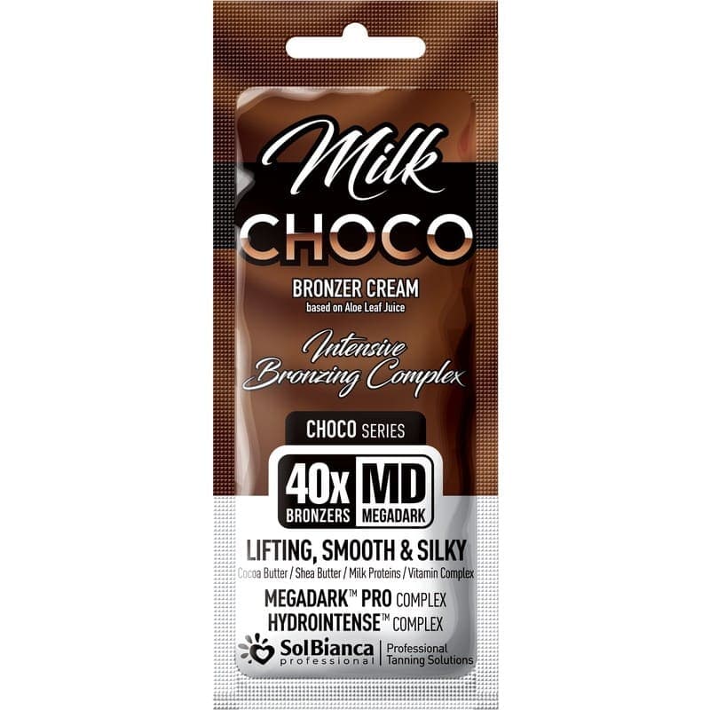 Крем-автозагар "Choco Milk" с маслами какао,семян дерева ши, протеинами молока и витам. комплек, 15м