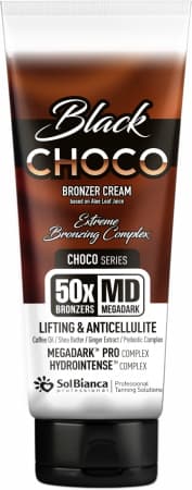 Крем-автозагар Choco Black с маслами кофе и семян дерева ши, 125 мл