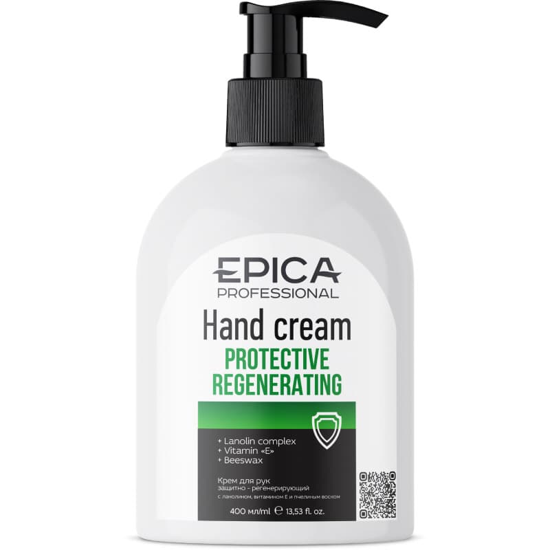 400 мл Protective Regenerating Крем для рук защитно-регенерирующий - Epica