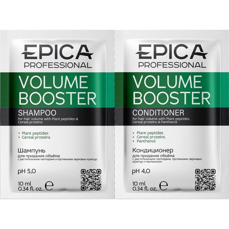 Саше Volume Booster (Шампунь+кондиционер) 10мл.+10мл.