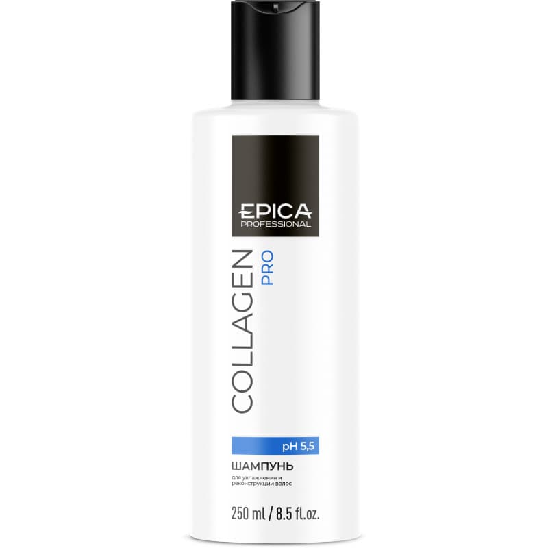 250мл Шампунь для увлажнения и реконструкции - Epica - Collagen PRO