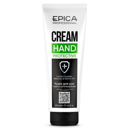 250 мл Крем для рук защитно-регенерирующий Protective Regenerating - Epica Professional