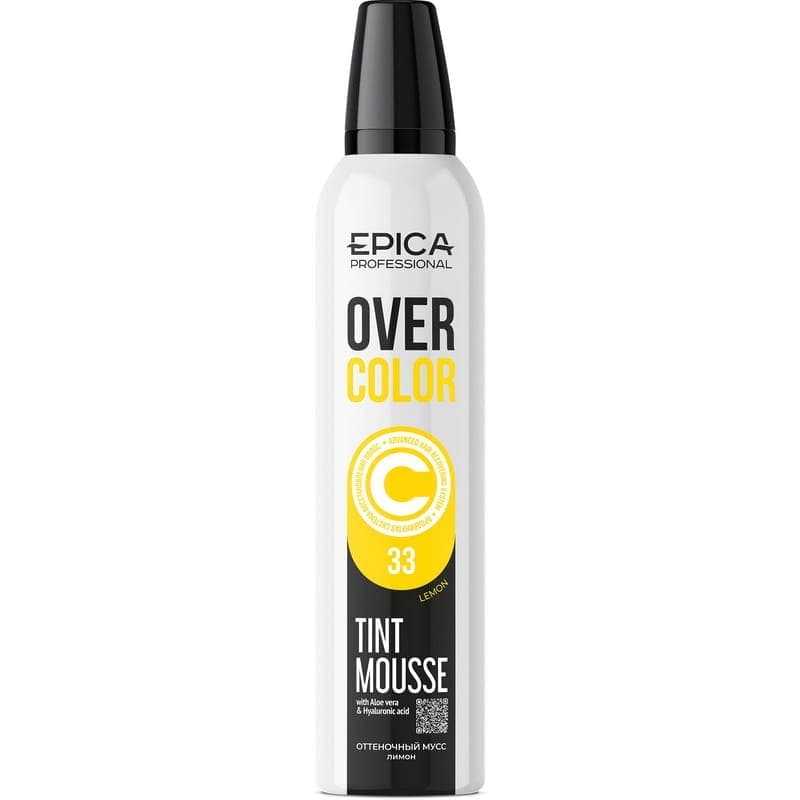 Оттеночный мусс для волос «Лимон» 33 «OVERCOLOR», 250 мл