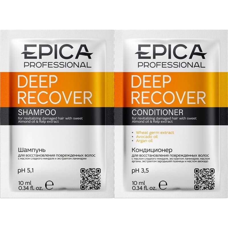 Саше Deep Recover (Шампунь+кондиционер) 10мл.+10мл.
