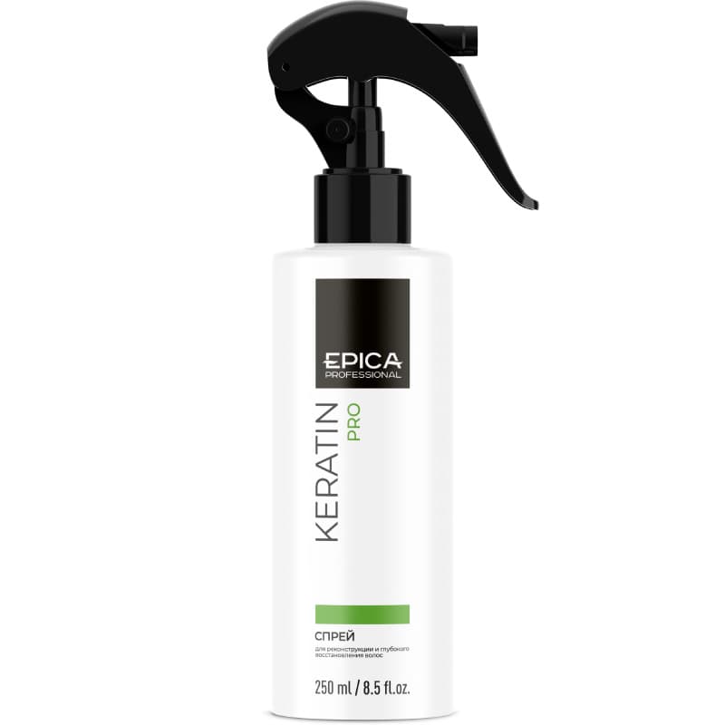 250мл Спрей для реконструкции и глубокого восстановления волос - Epica - Keratin PRO