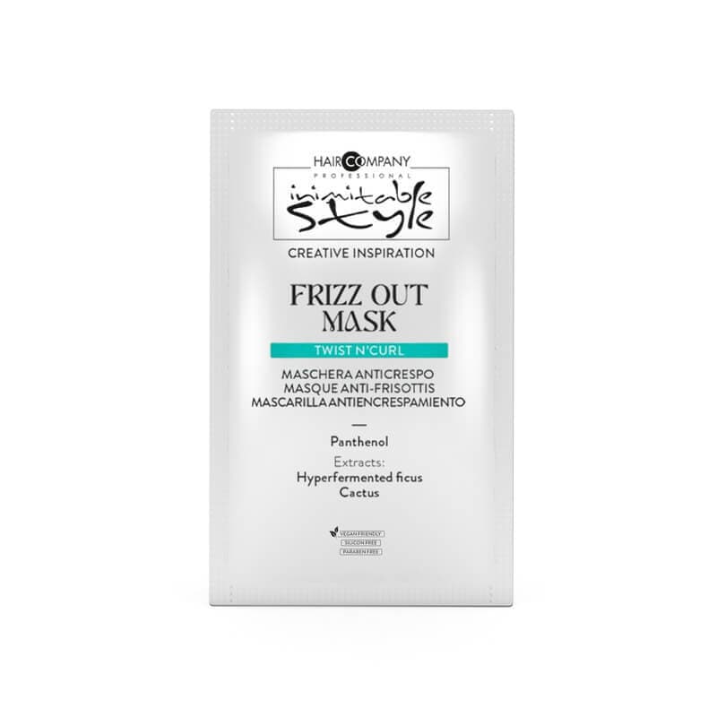 САШЕ Маска против пушистости волос "Frizz Out Mask" INIMITABLE STYLE, 15 мл