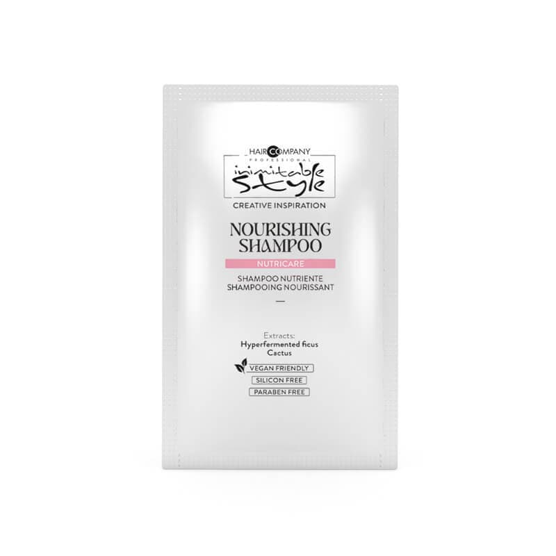 САШЕ Питательный шампунь для волос "Nourishing Shampoo" INIMITABLE STYLE, 15 мл