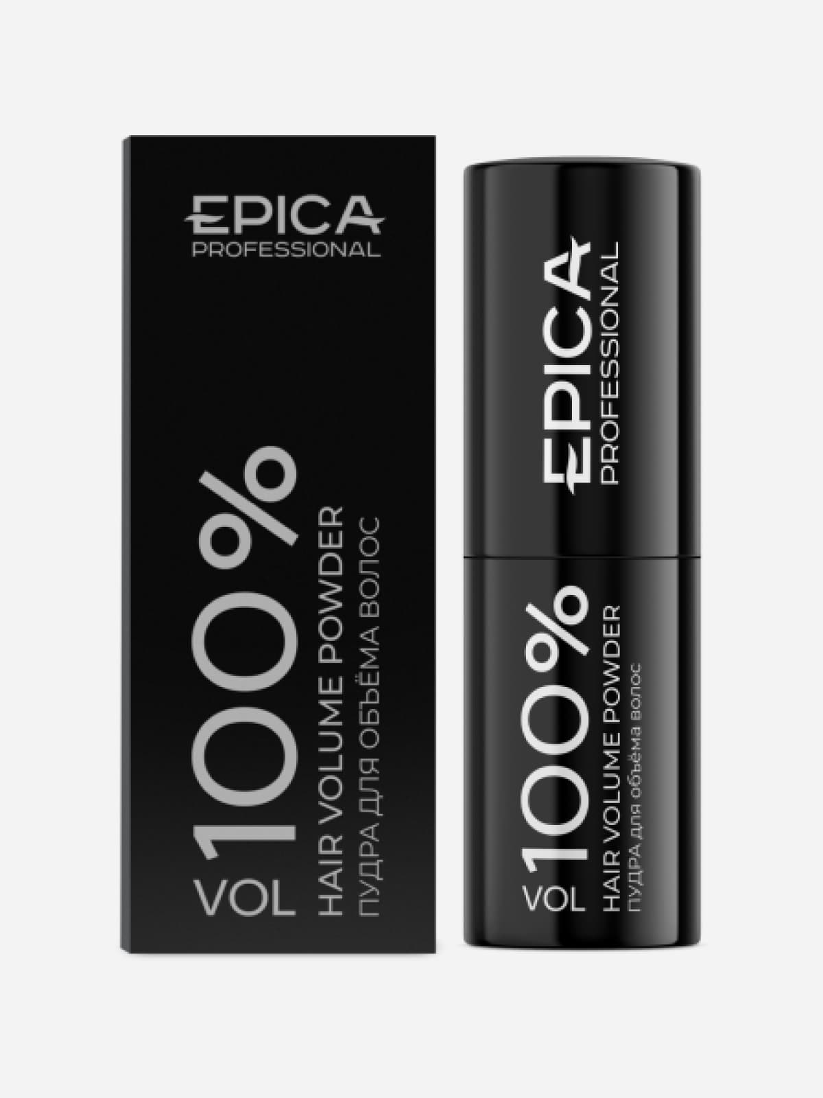 35мл Пудра-спрей для объёма VOL 100% волос сильной фиксации - Epica - Styling