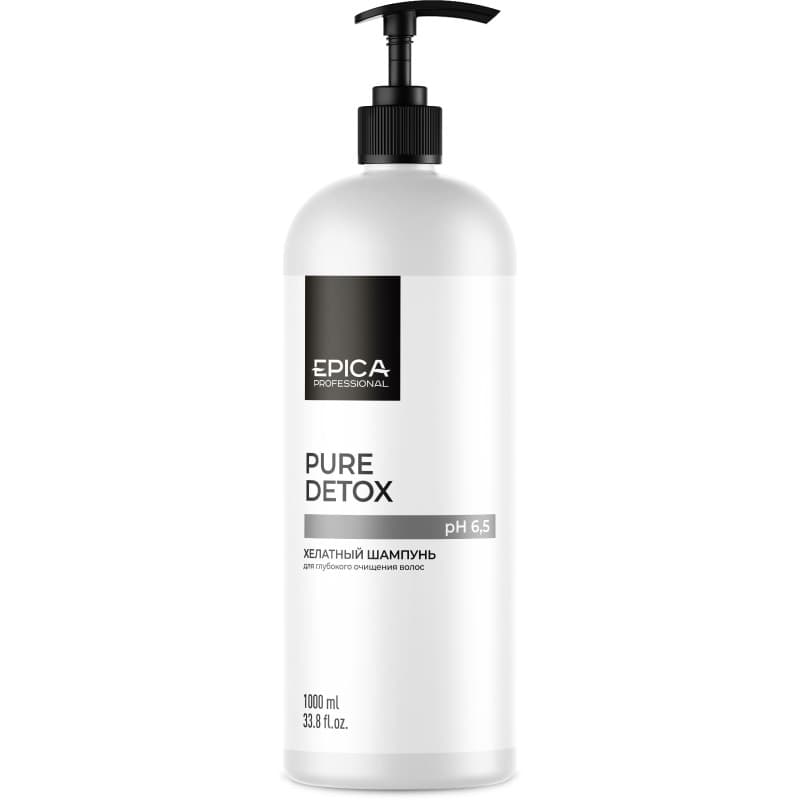 Шампунь хелатный для глубокого очищение волос PURE DETOX, 1000 мл